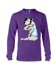 Pitbull love mom Long Sleeve Tee tile