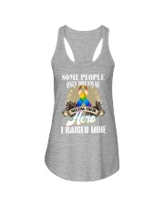 Cancer survivor mom Ladies Flowy Tank tile