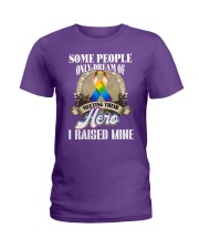 Cancer survivor mom Ladies T-Shirt tile