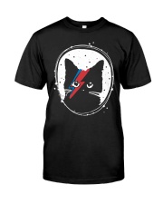 Black cat - Bowie Classic T-Shirt front
