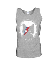Black cat - Bowie Unisex Tank tile