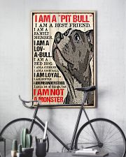 I am a pitbull 16x24 Poster lifestyle-poster-7