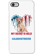 Golden Retriever - My Heart Phone Case tile