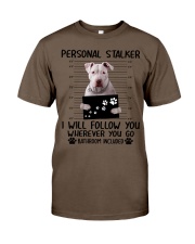 Pitbull - Personal stalker Classic T-Shirt tile