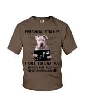 Pitbull - Personal stalker Youth T-Shirt tile