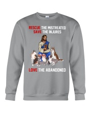 Rescue The Mistreated Crewneck Sweatshirt tile