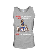 Rescue The Mistreated Unisex Tank tile