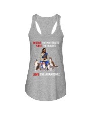 Rescue The Mistreated Ladies Flowy Tank tile