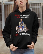 Rescue The Mistreated Hooded Sweatshirt apparel-hooded-sweatshirt-lifestyle-07