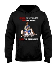 Rescue The Mistreated Hooded Sweatshirt front