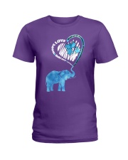 Autism - Hope - love Ladies T-Shirt tile