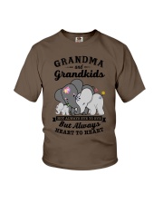 Grandma and grandkids Youth T-Shirt tile