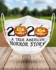 2020 - A true American horror story 2 Layer Face Mask - Single aos-face-mask-2-layers-lifestyle-front-24
