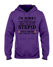 I'm sorry Hooded Sweatshirt tile