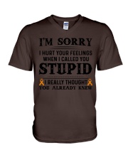 I'm sorry V-Neck T-Shirt tile