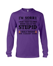 I'm sorry Long Sleeve Tee tile