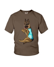 German Shepherd love dad Youth T-Shirt tile