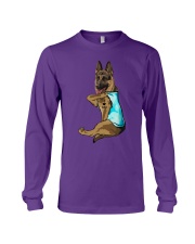 German Shepherd love dad Long Sleeve Tee tile