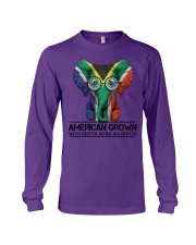 American Grown with South African root Long Sleeve Tee tile