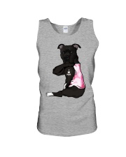 Pitbull love mom Unisex Tank tile