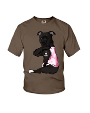 Pitbull love mom Youth T-Shirt tile