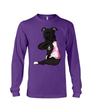 Pitbull love mom Long Sleeve Tee tile