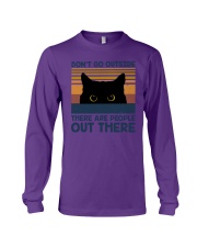 Don't go outside Long Sleeve Tee tile