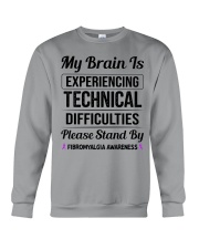 My brain is experiencing Technical Difficulties Crewneck Sweatshirt tile