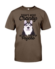 Today's mood cranky with a touch of psycho Classic T-Shirt tile