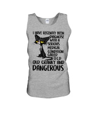 Old Cranky and Dangerous Unisex Tank thumbnail