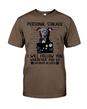 Pitbull - Personal stalker Classic T-Shirt tile