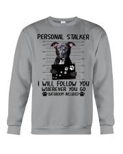 Pitbull - Personal stalker Crewneck Sweatshirt tile