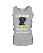 Labrador 5 stars Unisex Tank tile
