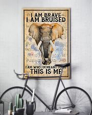 I am brave I am bruised 16x24 Poster lifestyle-poster-7