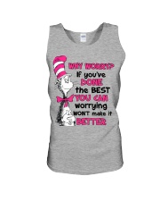 Breast cancer - why worry Unisex Tank tile