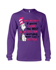 Breast cancer - why worry Long Sleeve Tee tile