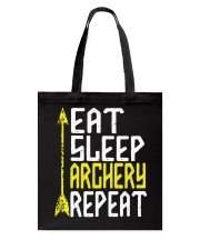 Eat Sleep Archery Repeat-Sports Hobby Tote Bag thumbnail