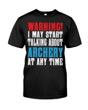 Archery Warning-Sports Hobby Premium Fit Mens Tee thumbnail