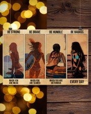 Surfing Be Strong When You Are Weak 17x11 Poster aos-poster-landscape-17x11-lifestyle-29