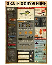 Skateboard Skate Knowledge 11x17 Poster front