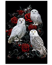 Owls And Roses 11x17 Poster front