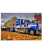 Trucker - Semi Truck In Autumn 17x11 Poster front