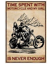 Motorcycle Time 11x17 Poster front