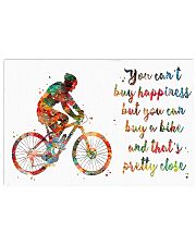 Cycling Pretty Close 17x11 Poster front