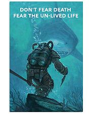 Scuba Diving Don't Fear Death 11x17 Poster front