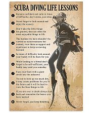 Scuba Diving Life Lessons 11x17 Poster front