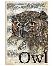 Owl Art 11x17 Poster front