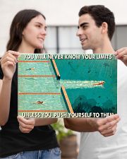 Swimming You Will Never Know Your Limits 17x11 Poster poster-landscape-17x11-lifestyle-20
