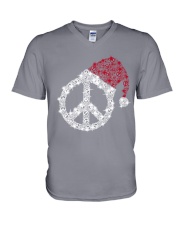 Hippie - Merry Christmas V-Neck T-Shirt tile
