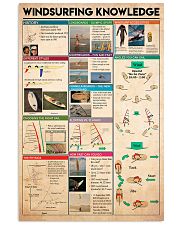 Surfing - Windsurfing Knowledge 11x17 Poster front